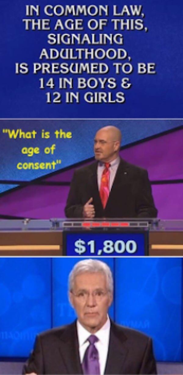 Game Show Age Of Consent