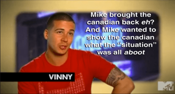 Jersey Shore Quotes Canadian