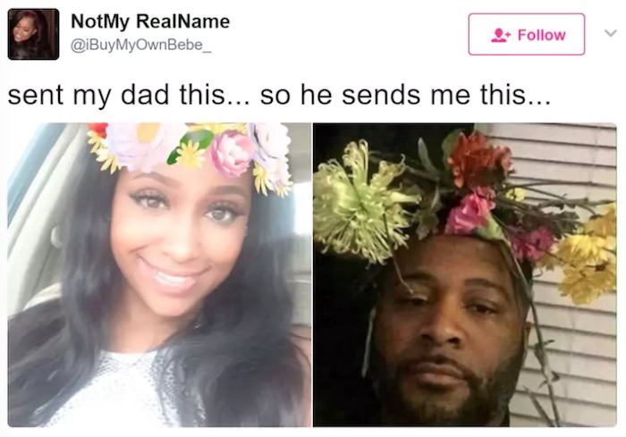 Funny Extra Parents Flower Crown