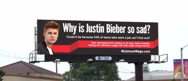Funny Crazy Billboards Justin Beiber