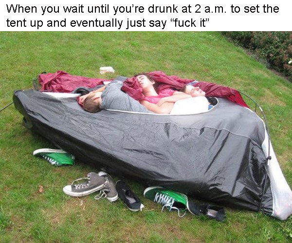 45 Camping Fails That Will Remind You Why You Only Went Once