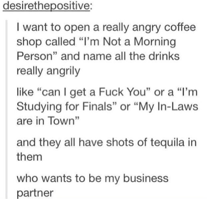 Angry Coffee Shop