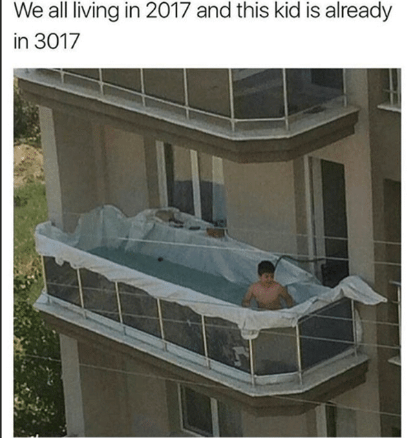 Balcony Pool