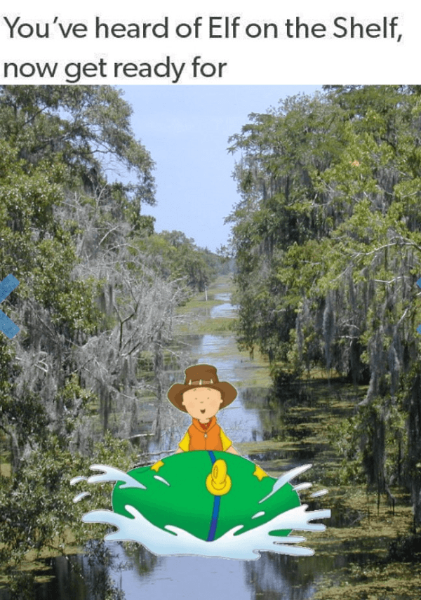 Caillou In The Bayou