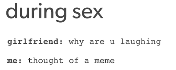 Tumblr Sex Posts Meme