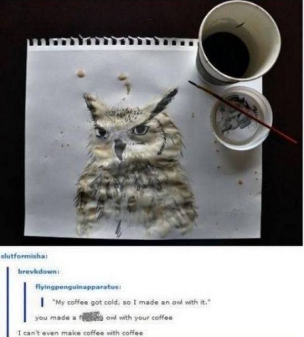 Owl Always Drink Coffee