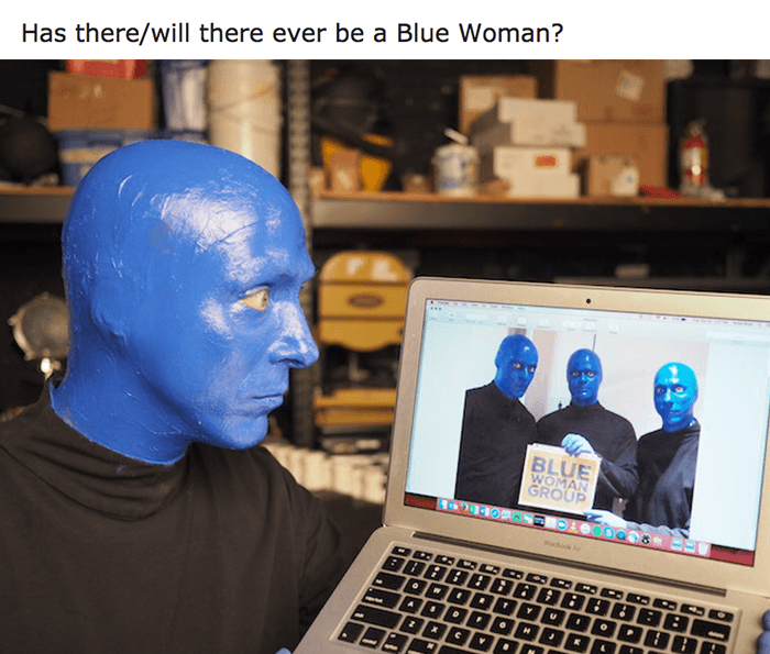 Blue Woman