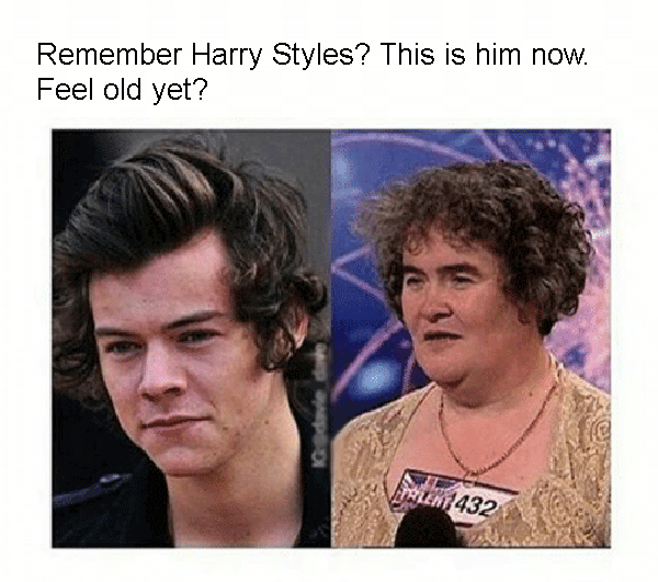 Feel Old Yet Harry Styles