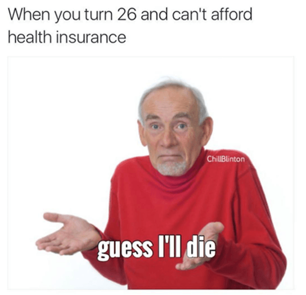 Health Insurance Guess I'll Die