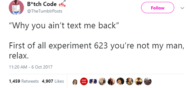 Text Back