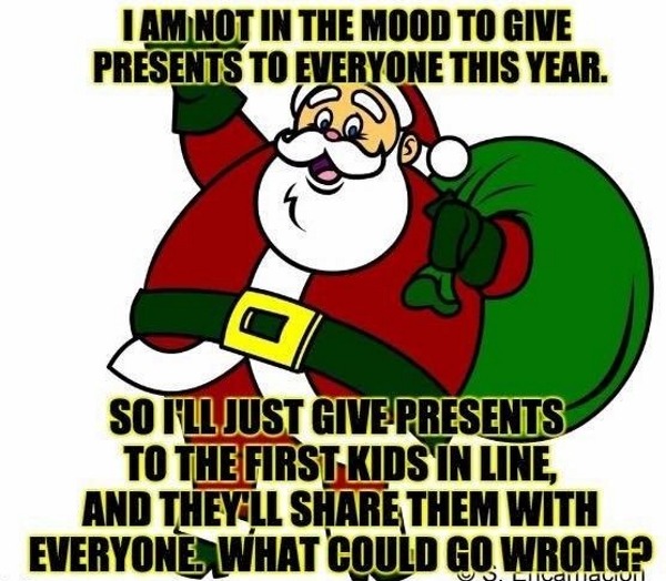 Capitalist Santa