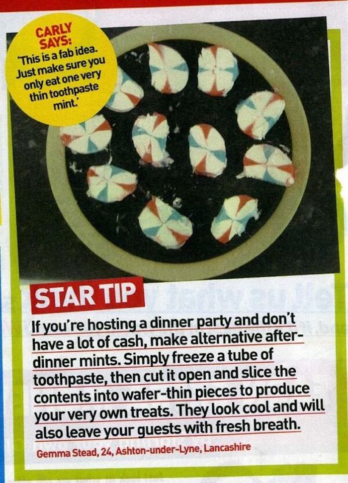Toothpaste Mints