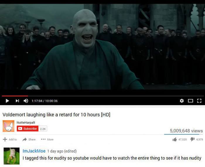 Voldemort Laughing