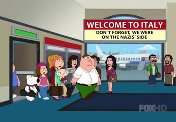 Welcome To Italy Family Guy