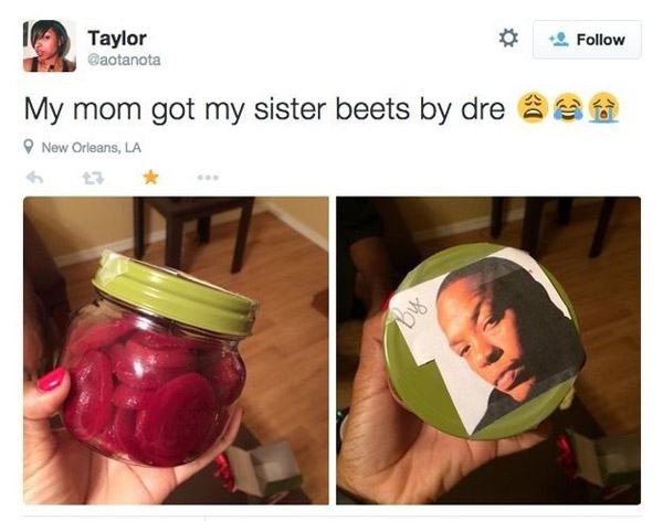 Beets By Dre Funny Xmas Present