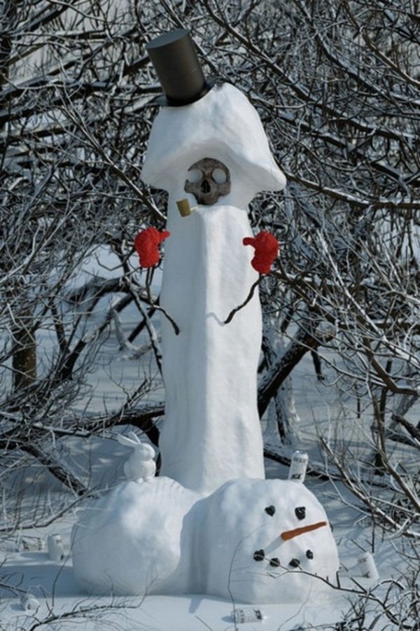 Frisky The Snowman