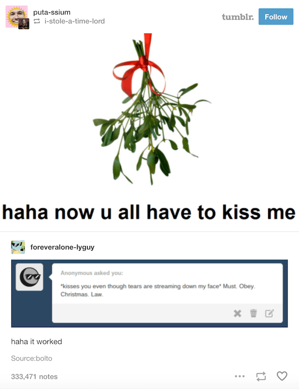 Online Mistletoe