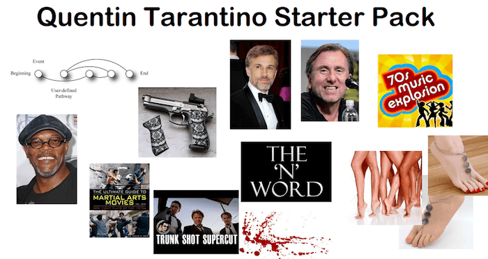 Quentin Tarantino Starter Pack