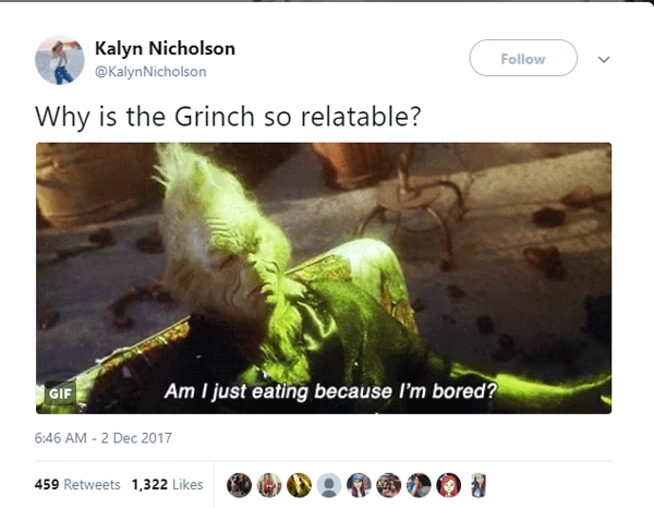Relatable Grinch