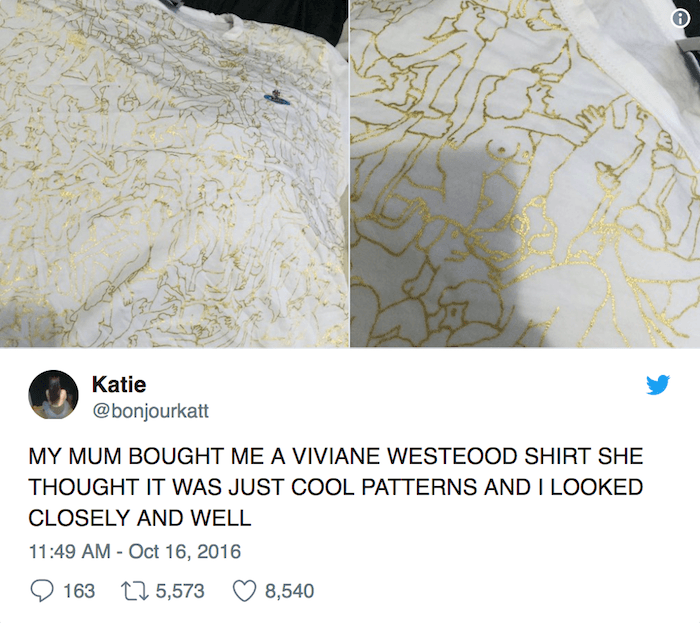 Teen Tweets Pattern Shirt
