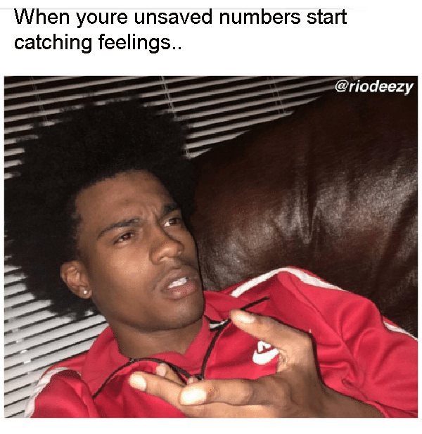 Unsaved Numbers